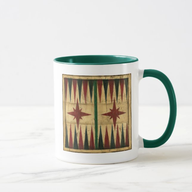 Mug Antique Backgammon Game Board par Ethan Harper (Droite)