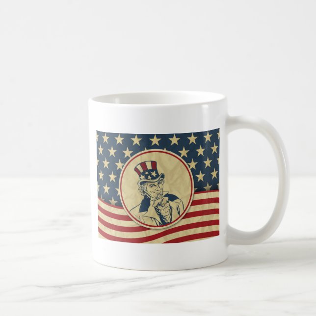 Mug antique oncle sam (Droite)