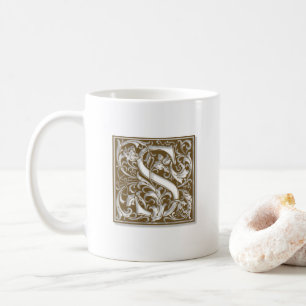 Mug Antique S Monogramme