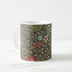 Mug Antique Toile de Jouy 1800 Branches florales