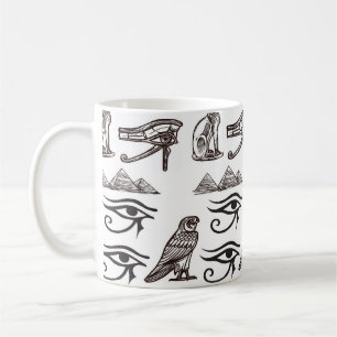 Mug Antiquités égyptiennes intemporelles Motifs numéri