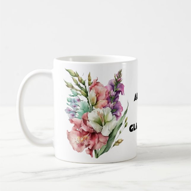 MUG AOÛT - GLADIOLUS (Gauche)