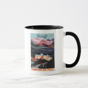 Mug Aperçu de l'affiche de l'hôtel Banff Springs