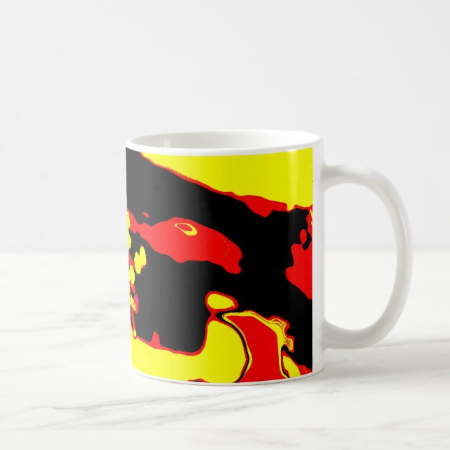 Mug Apfelblüte - Fleur de pomme y/b/r (Droite)