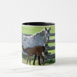 Mug Appaloosa Mare et Cheval de Colt