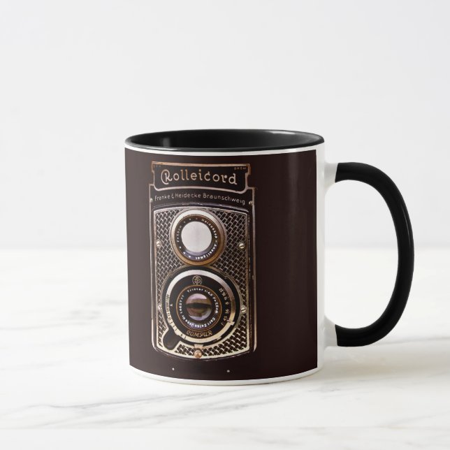 Mug Appareil-photo d'art déco de Rolleicord (Droite)