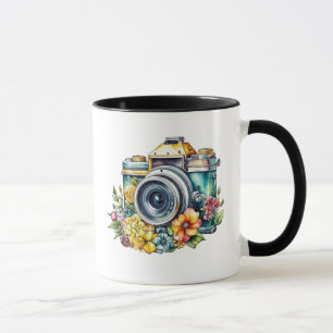 Mug Appareils photo Vintages   Retro Ai Art