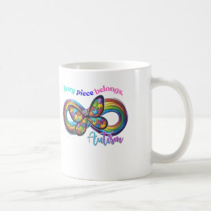 Mug Appartenance dans chaque sabot - Puzzle de l'autis