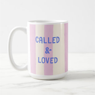 Mug Appelé & Aimé Citation Chrétienne Moderne Mignonne