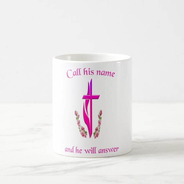 Mug Appelez le nom de Jésus (Centre)