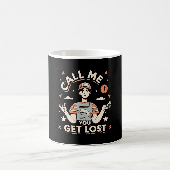 Mug appelez-moi si vous vous perdez (Centre)