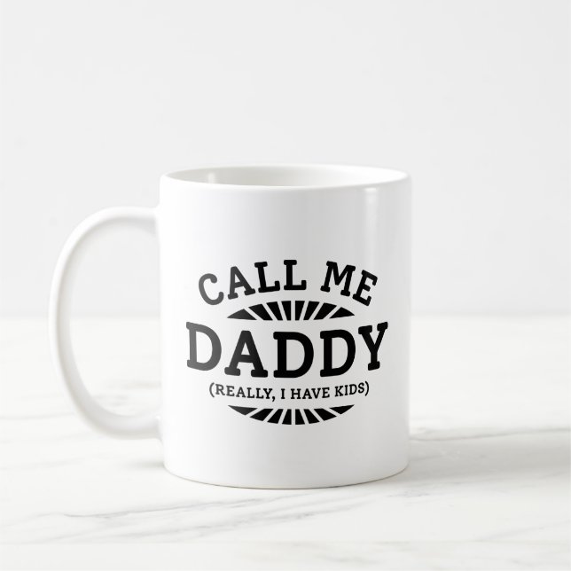 Mug Appelle-Moi Papa Vraiment J'Ai Des Enfants (Gauche)