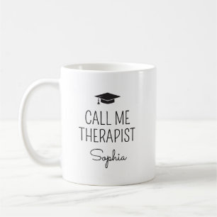 Mug Appellez-Moi Thérapeute Nom Personnalisé