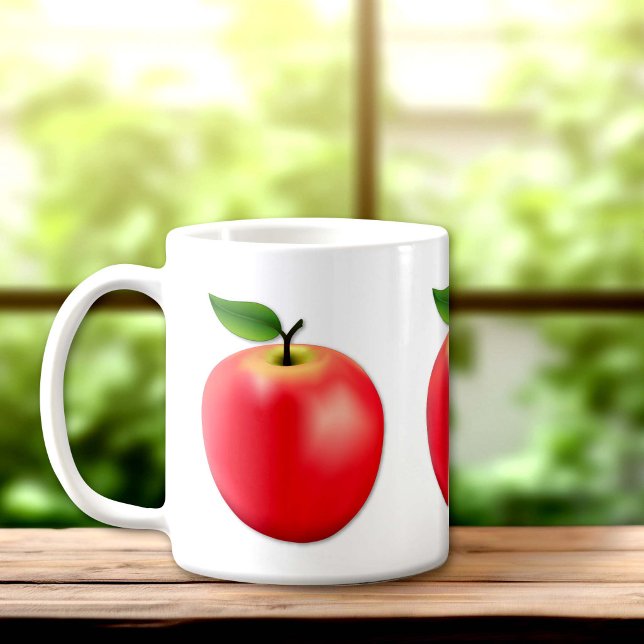 Mug Apple (Harvest Season Apple Coffee Mug. An original drawing from my garden. )