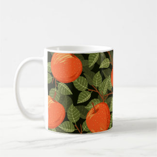 Mug Apple Harvest : Feuilles verts Vintages