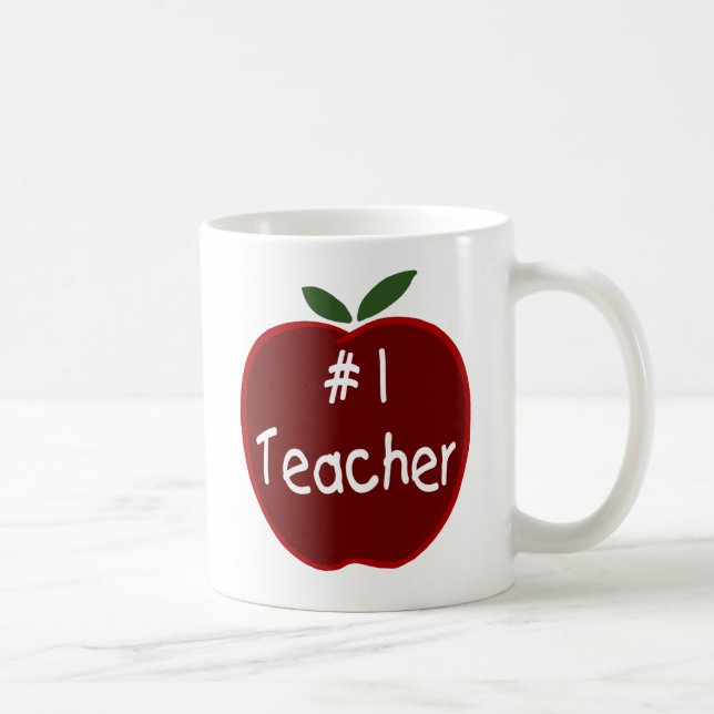 Mug Apple pour le professeur attaquent (Droite)