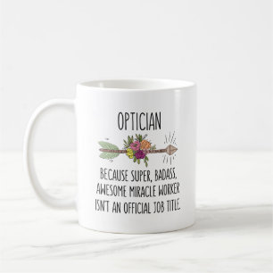 Mug Appréciation de l'assistant Optométriste Opticien