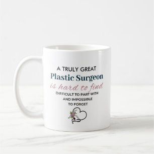 Mug Appréciation du chirurgien plastique personnalisé