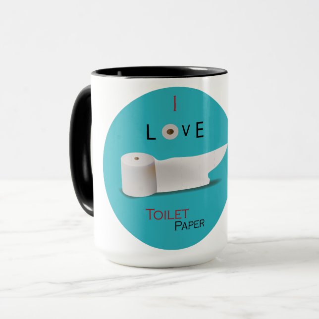 Mug Appréciation du papier de toilette (Devant gauche)
