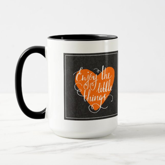 Mug Appréciez les petites choses (Gauche)