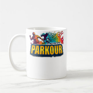 Mug Apprendre le Parkour Freerunning Sport Extrême Fém