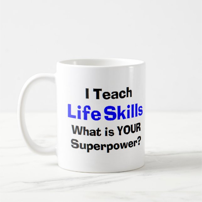 Mug apprentissage de la vie (Gauche)