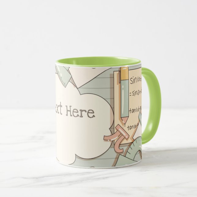 Mug Apprentissage personnalisé (Devant droit)