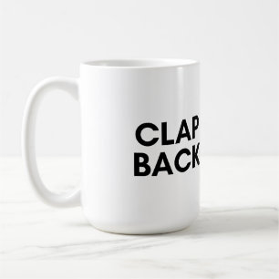 Mug appuyer sur