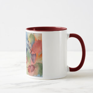 Mug "Après l'automne" - une aquarelle par J. Fischer
