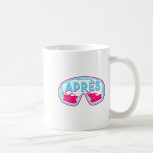 Mug Après, Ski Snowboard Rétro Vintage 80s 90s Ski