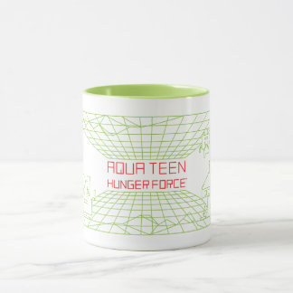 Mug Aqua Ado Hunger Force Mooninites Logo du jeu