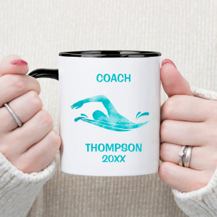 Mug Aqua Aquarelle Coach