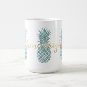Mug Aqua Glam Glitzy Ananas Shine