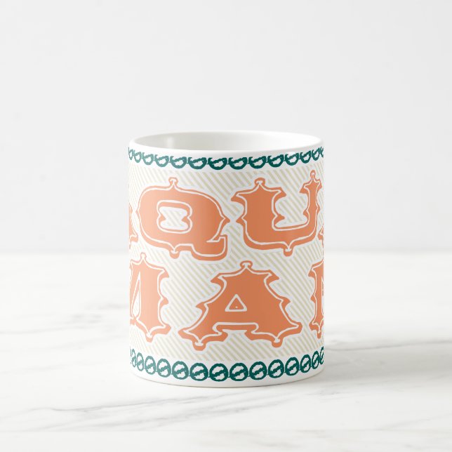 Mug Aquaman C'est Showtime ! Lettres (Centre)