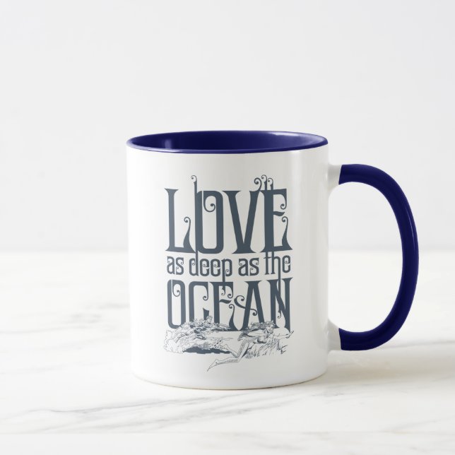 Mug Aquaman & Mera - Amour Aussi Profond Que L'Océan (Droite)