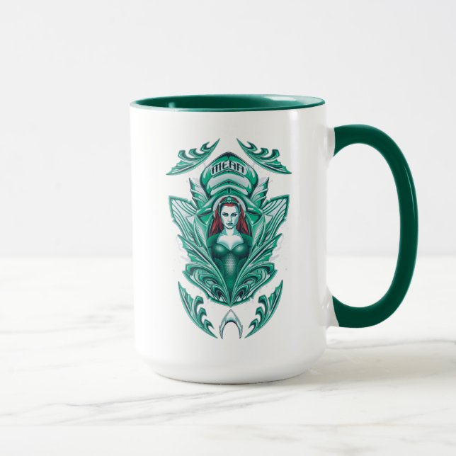 Mug Aquaman | Ornate Mera Graphic (Droite)