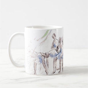 Mug Aquarelle Ballet Danse Ballerina