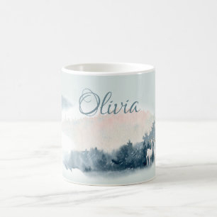 Mug Aquarelle Bois Deer