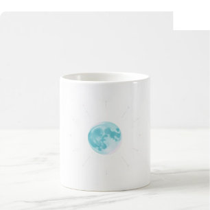Mug Aquarelle Céleste - Sarcelle et Violet