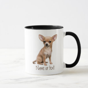 Mug Aquarelle Chihuahua, animal de chien animal de com