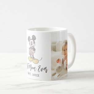Mug Aquarelle classique Mickey souris meilleure maman 