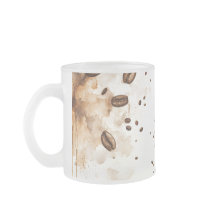 Aquarelle de fèves de café - Addicats de café