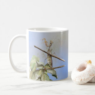 Mug Aquarelle de Mantis priant