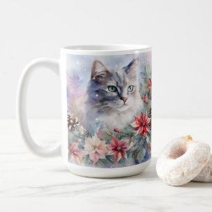 Mug Aquarelle de vacances Tabby