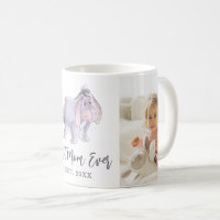 Aquarelle Eeyore Meilleure maman jamais