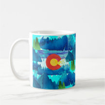 Aquarelle le Colorado