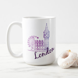 Mug Aquarelle Londres, Big Ben