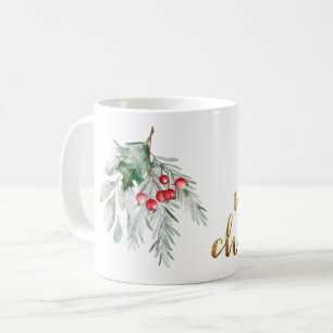 Mug Aquarelle Mistletoe