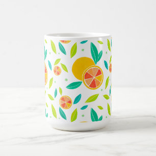 Mug Aquarelle Motif Oranges sucrées
