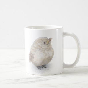 Mug Aquarelle numérique Baby Sparrow